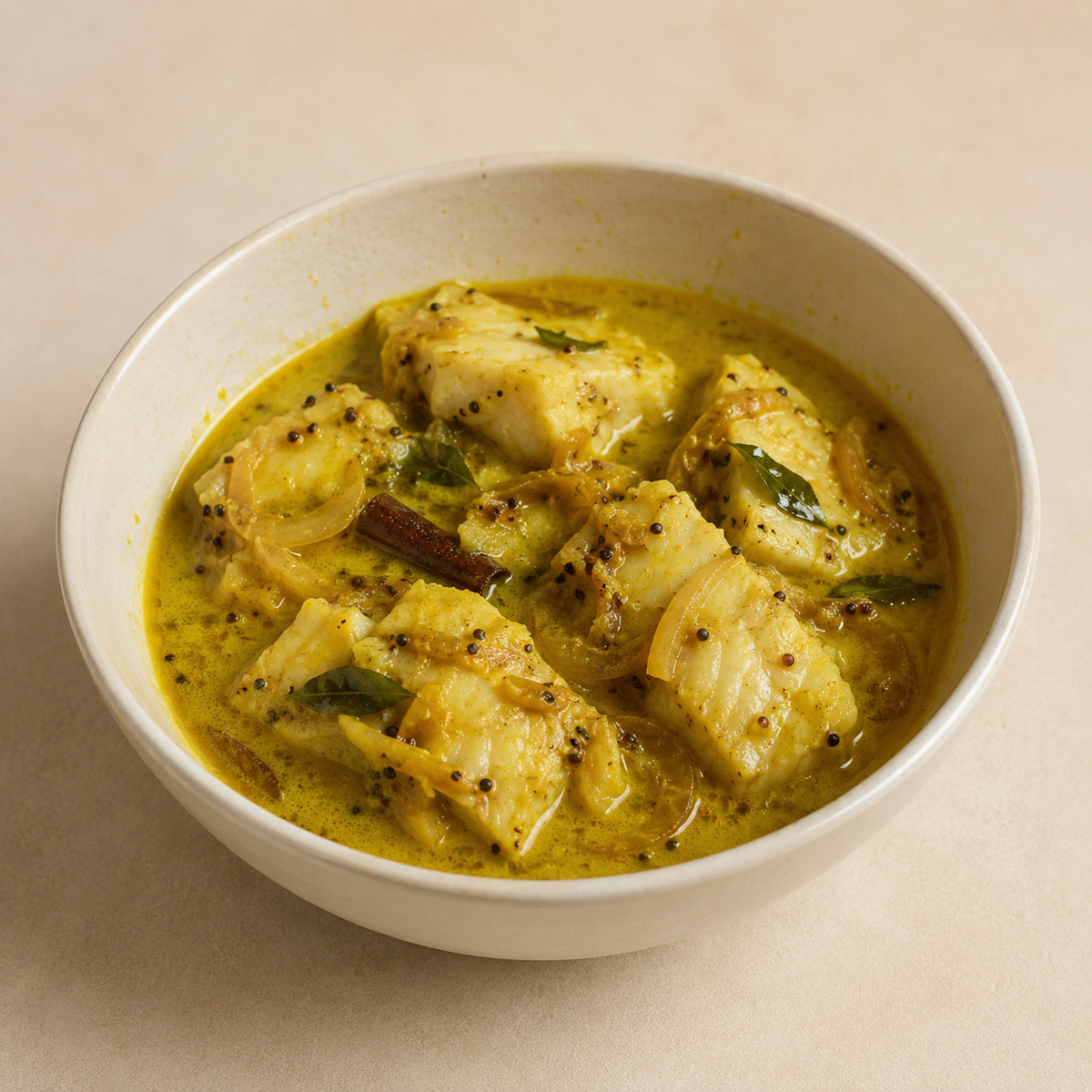 Sri Lankan Yellow Fish curry ( flathead) - 350g - 2 serves